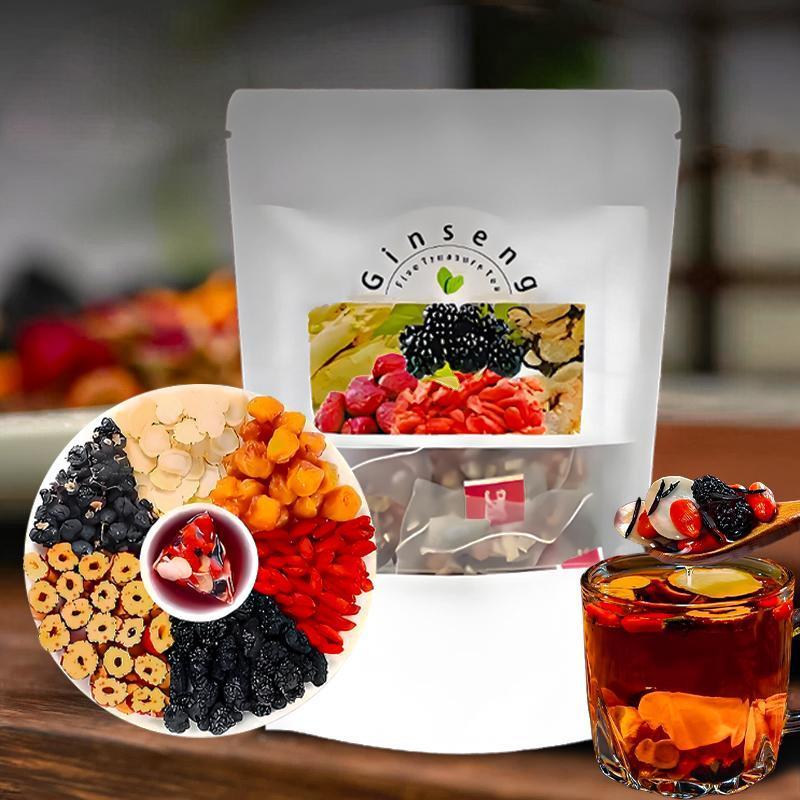 Ginseng Five Treasure Tea Natu - đánh giá và giá Herbal And Wellness