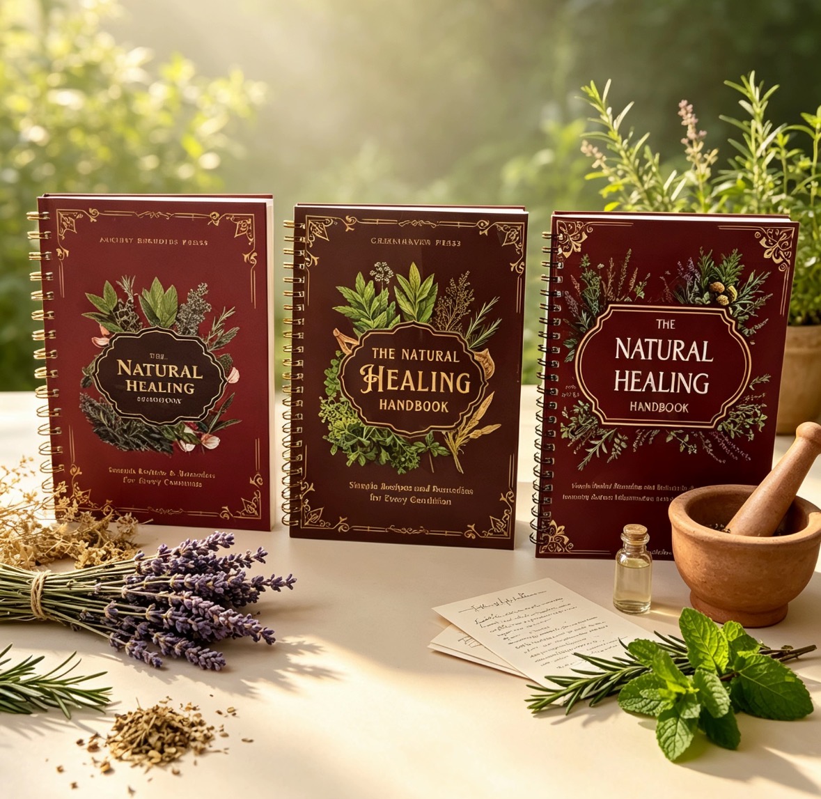 The Natural Healing Handbook,  - đánh giá và giá Herbal Wellness Recipes